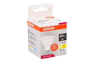 Лампа світлодіодна 8W 230V GU5.3 3000К LVMR1675 Осрам