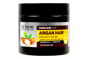 Крем-маска Argan Hair відновлення Dr.Sante 300мл