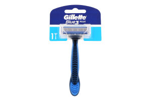 Станок для гоління одноразовий Plus Blue 3 Gillette 1шт