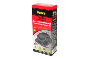 Ловушка от тараканов и муравьев длительного действия Force 6шт