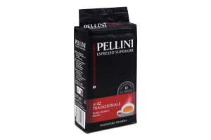Кофе натуральный жареный молотый N.42 Tradizionale Espresso Superiore Pellini в/у 250г
