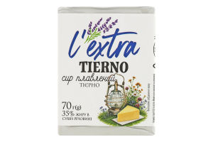 Сир плавлений 35% Тієрно L'extra м/у 70г
