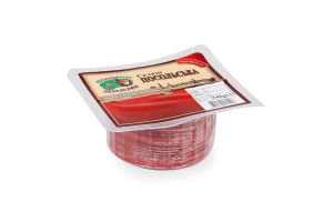 Колбаса нарезка Салями Посольская Укрпромпостач-95 в/к в/с лоток 140г