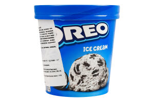 Мороженое со вкусом ванили и кусочками какао-печенья Oreo ст 287г