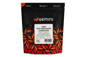 Чай Англійський сніданок Gemini д/п 70г