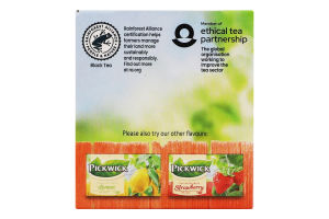 Чай чорний ароматизований персиковий Pickwick к/у 20х1.5г