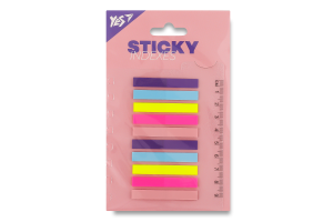 Індекси пластикові Fusion 7*50мм 200шт Yes