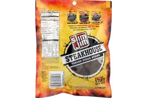 Slim Jim Smokehouse Tender Steak Strips Twisted Teriyaki