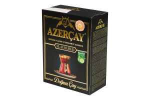Чай черный с ароматом бергамота Azercay к/у 100г