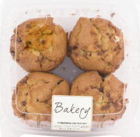 Ahold Muffins Cinnamon Chips - 4 CT