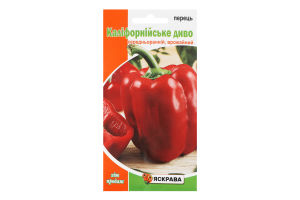 Насіння Перець Каліфорнійське Диво 0,3г Яскрава