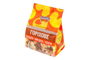 Асорті Горіхове Корисна колекцiя Santa Vita м/у 200г