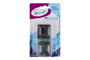 Таблетка для бачка унітазу WC Colour синій 2х45г
