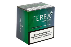 Изделие табакосодержащее для электрического нагревания с фильтром Terea Arbor Pearl 100шт