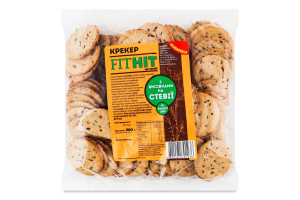 Крекер з висівками на стевії Fithit м/у 200г