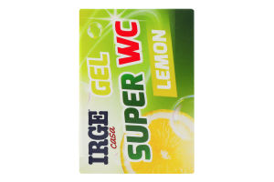 Гель-стік д/чищення унітазу 5в1 Lemon 45,6г Irge