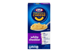 Kraft Macaroni & Cheese Dinner White Cheddar