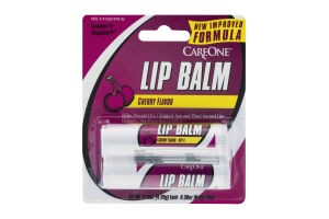 CareOne Lip Balm Cherry - 2 CT