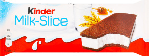 Тістечко бісквітне з молочною начинкою Milk-slice Kinder м/у 28г
