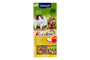 Корм для щурів додатковий у формі крекера із зерном та фруктами Vitakraft к/у 112г