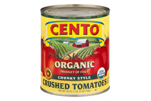 Cento Organic Crushed Tomatoes Chunky Style
