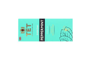 Чай зеленый байховый мелкий с ароматом мяты Перцовая мята TET к/у 20х1.75г