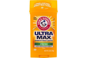 Arm & Hammer Ultra Max Antiperspirant Deodorant Solid Fresh