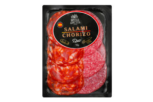 Набір ковбас слайси Салямі&Чорізо Duo Imperia Appetita с/в лоток 70г