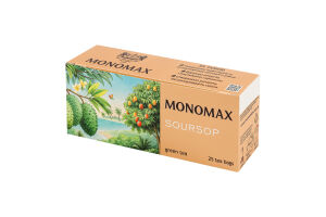 Чай зелений китайський дрібний з ароматом саусепа Soursop Monomax к/у 25х1.5г