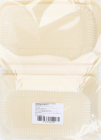 Ланчбокс з кукурудзяного крохмалю односекційний 19*16см Hozer