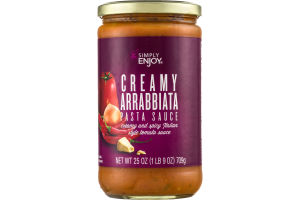Simply Enjoy Creamy Arrabbiata Pasta Sauce