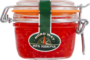 Ікра лососева зерниста солена кижуча Nord Way с/б 160г