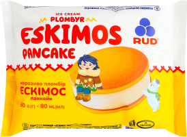 Мороженое пломбир сэндвич Эскимос панкейк Rud м/у 60г