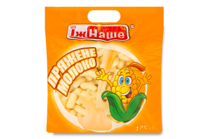 Палочки кукурузные сладкие неглазированные Топленое молоко ЇжНаше м/у 175г