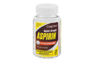 CareOne Aspirin 325mg Regular StrengthTablets - 500 CT