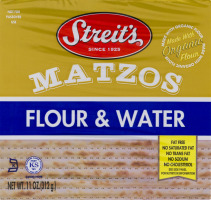 Streit's Matzos Flour & Water