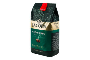 Кава натуральна смажена в зернах Kronung Jacobs м/у 1кг
