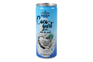 Напиток кокосовый Nata de coco Bisan Drinks ж/б 250мл