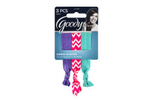 Goody Ouchless Ribbon Elastics - 3 CT