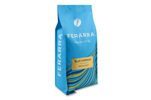 Кава Blu Espresso в зернах смажена 1кг м/у Ferarra