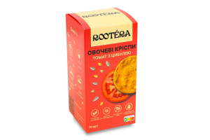 Криспы овощные Томат с луком Rootera к/у 70г