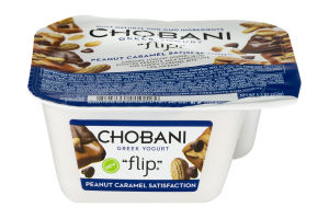 Chobani Greek Yogurt Flip Peanut Caramel Satisfaction
