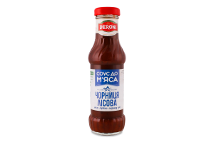 Соус к мясу с лесной черникой Deroni с/бут 320г