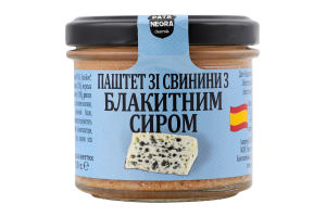 Паштет из свинины с голубым сыром Pata Negra с/б 110г