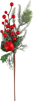 Прикраса декор Гілка з яблуками/ягодами42см 833879