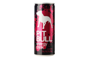 Напиток безалкогольный энергетический сильногазированный Pit Bull ж/б 250мл