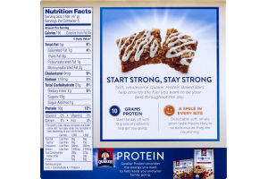 Quaker Protein Baked Bars Oatmeal Raisin Nut Flavor - 5 CT