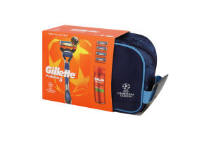Н-р Gillette Fusion5 брит 4к+гел д/г чутл 200+косм