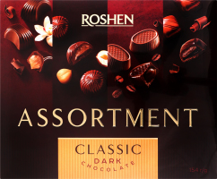 Цукерки шоколадні Classic Assortment Roshen к/у 154г