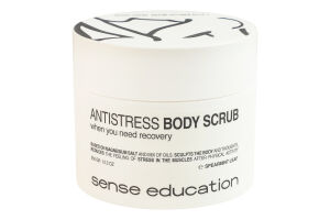 Скраб-антистресс для тела Мятный лист Sense Education 350г